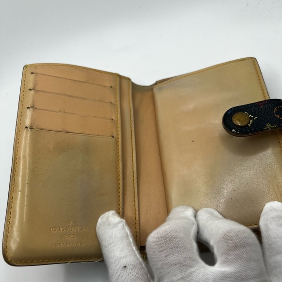 GUC Louis Vuitton Black Murakami Wallet - Picture 8 of 9